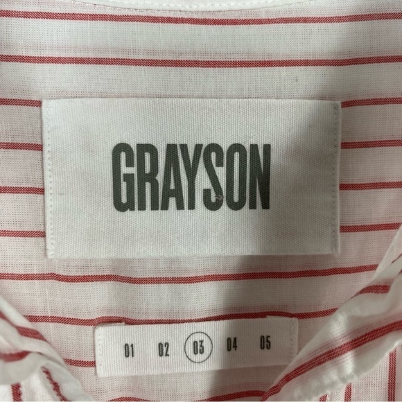 Anthropologie Grayson the Hero cotton button down blouse - Picture 5 of 8